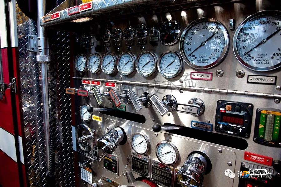 消防車(chē)的滅火操作系統(tǒng)