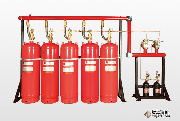 正天齊有管網(wǎng)七氟丙烷滅火設備（4.2MPa)